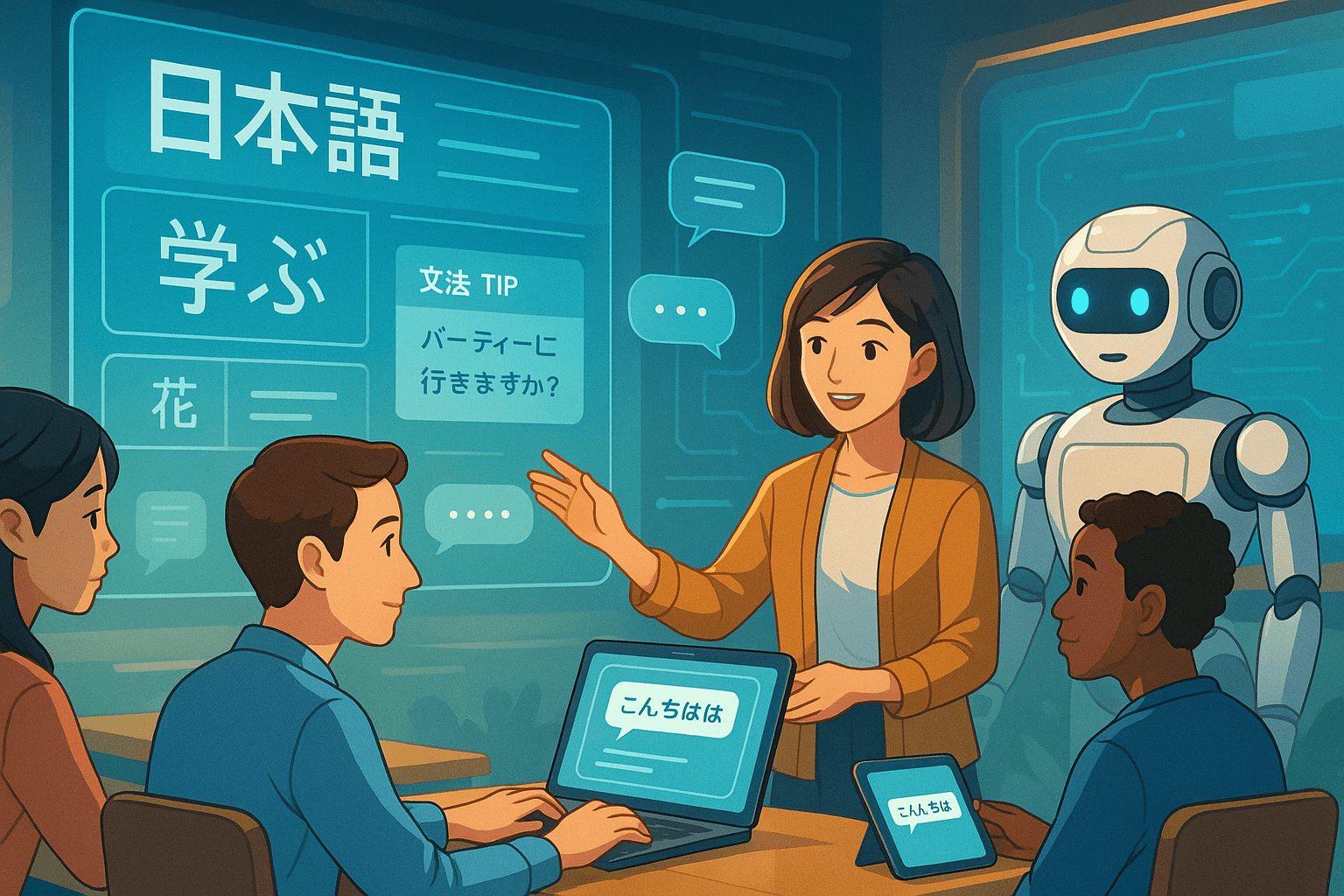AIを活用した日本語教育の最前線：教師と学習者の新しい関係