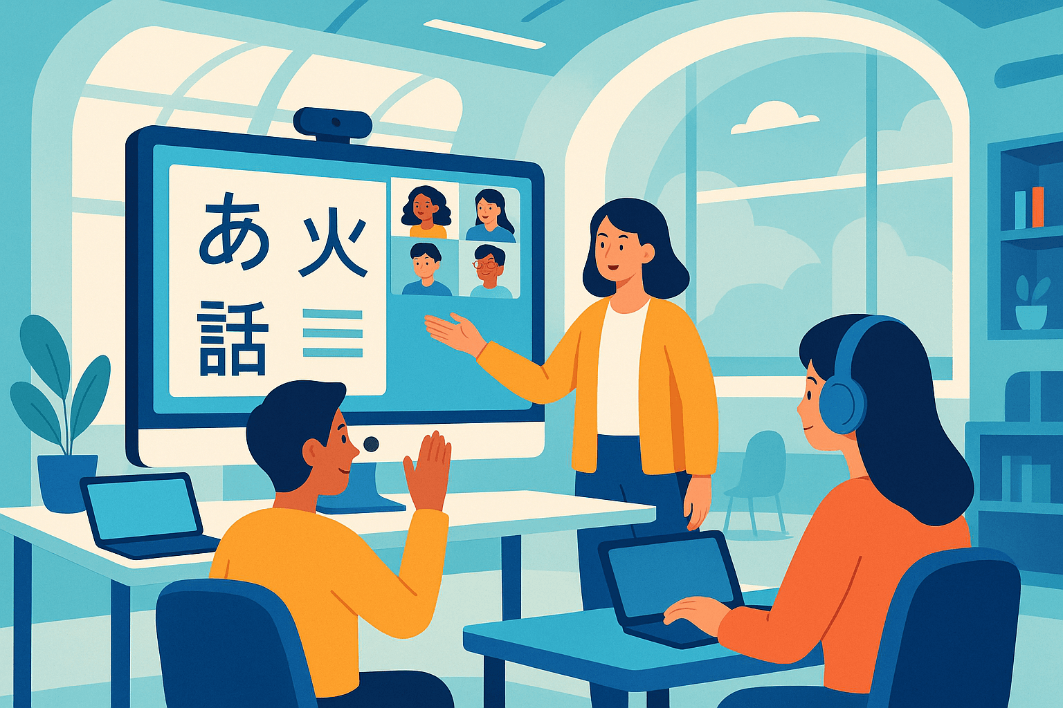 オンライン日本語授業で成功する5つのコツ：対面に負けない学びを実現する